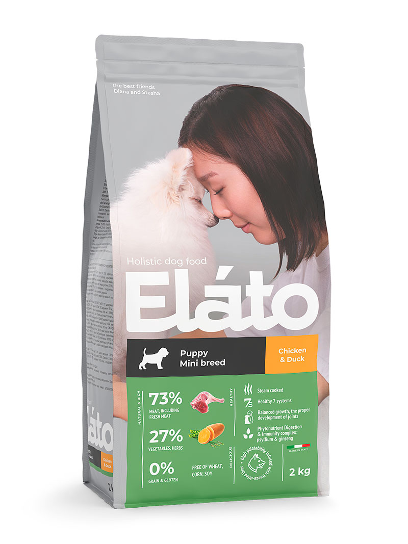 Elato Holistic Puppy Mini Курица/Утка для щенков
