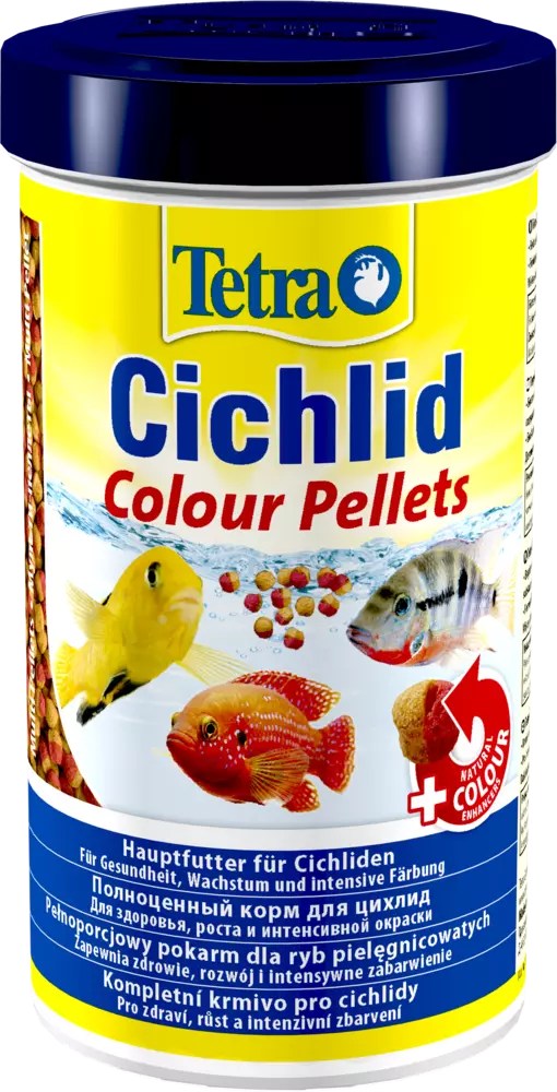 Tetra Cichlid Colour корм для всех видов цихлид для улучшения окраса 500 мл 1