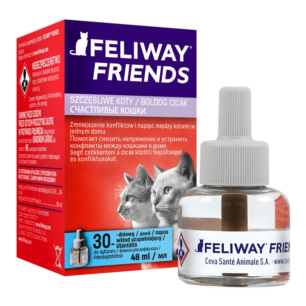 Feliway Friends Cменный флакон для кошек 48 мл 1