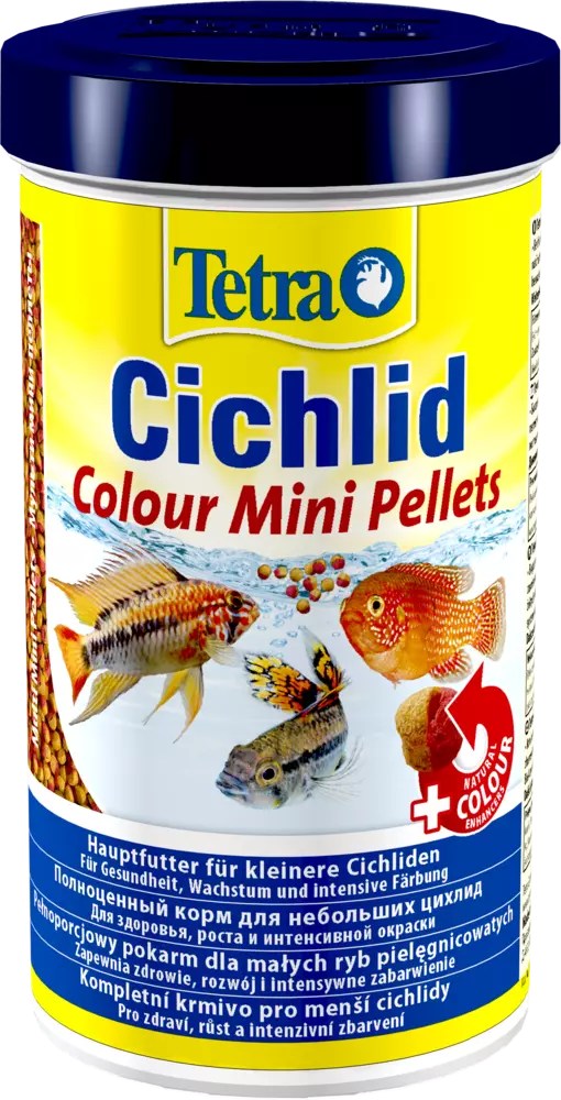 Tetra Cichlid Colour Mini корм для всех видов цихлид для улучшения окраса 1