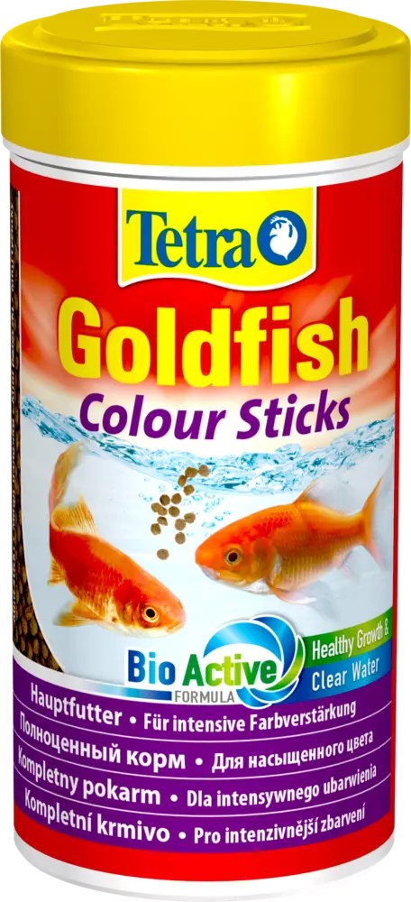 Tetra Goldfish Colour Sticks палочки корм для золотых рыбок улучшение окраса