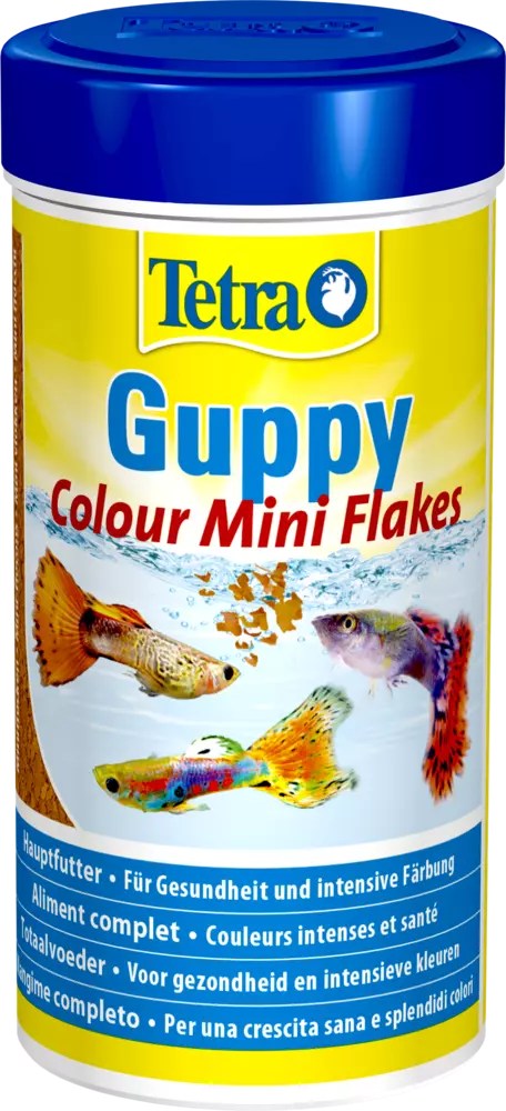 Tetra Guppy Colour хлопья для улучшения окраса гуппи 1