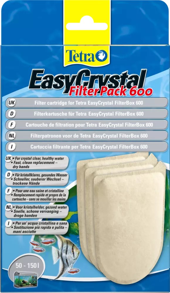 Картридж для фильтра Tetra EasyCrystal 600 (3 шт) 1