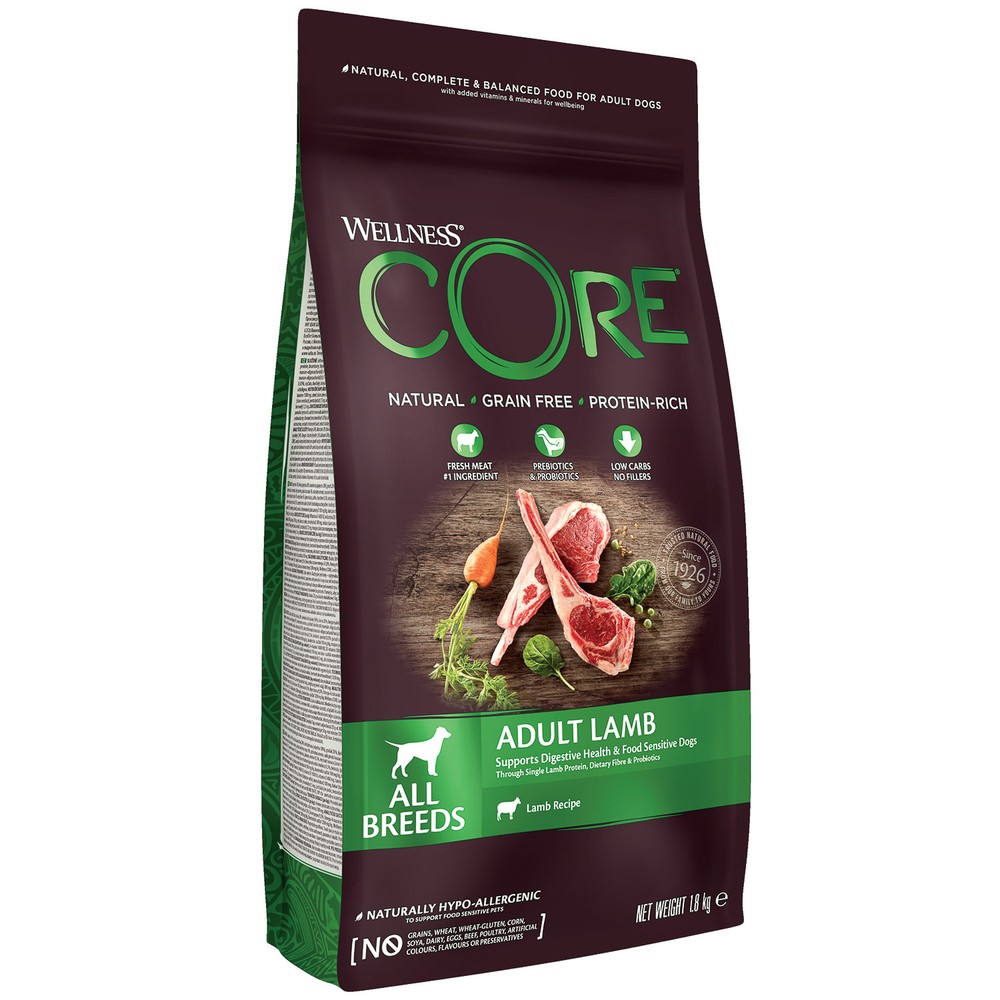 Wellness Core All Breed Ягненок для собак 2