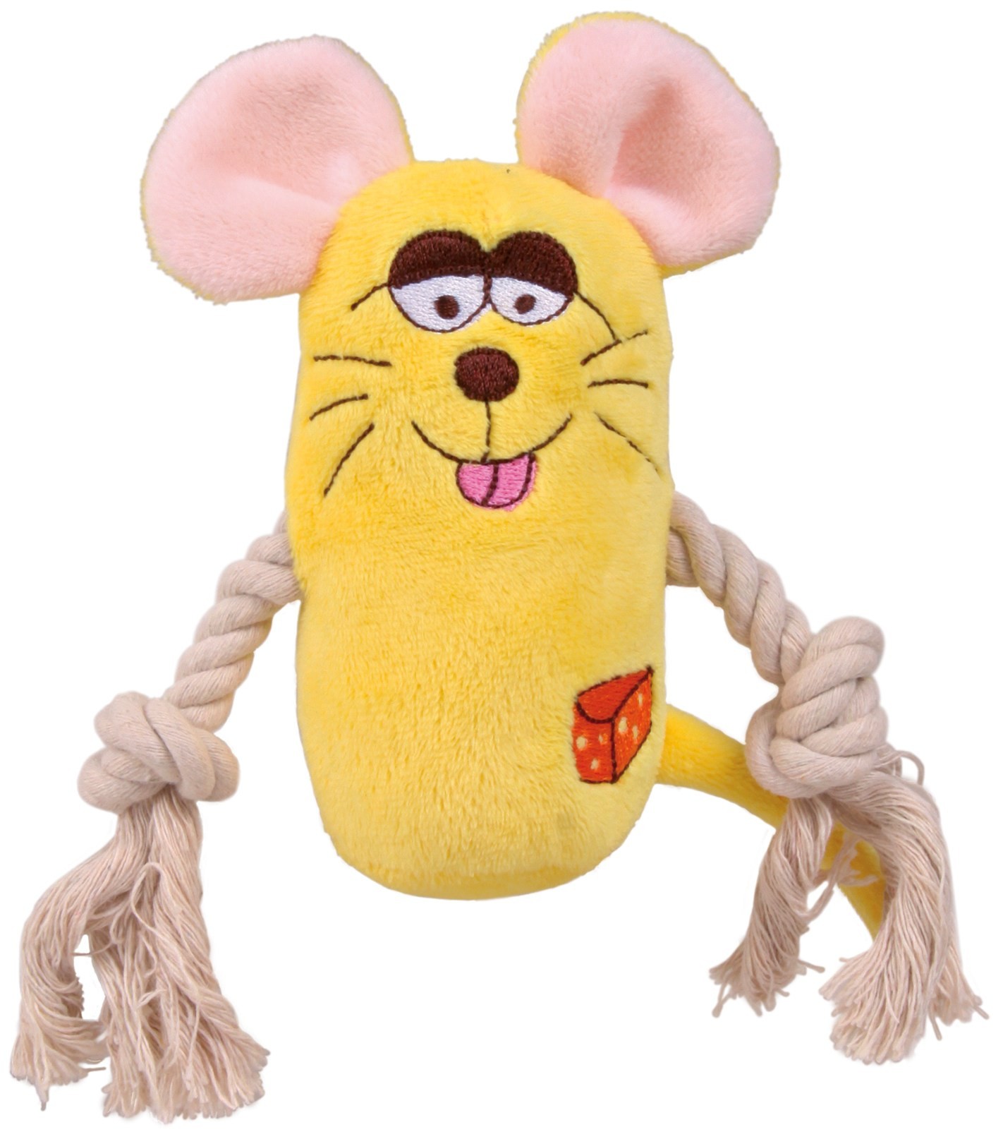 Игрушка-пищалка Nunbell микс для собак 10 см 2