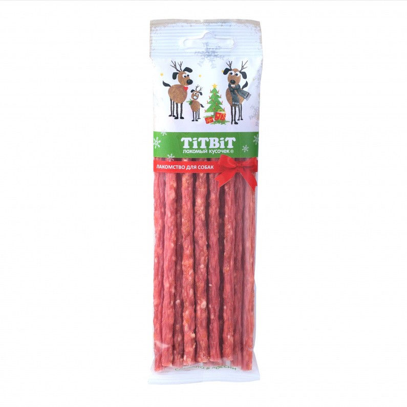Колбаски Titbit НГ Пармская для собак 80 г 1