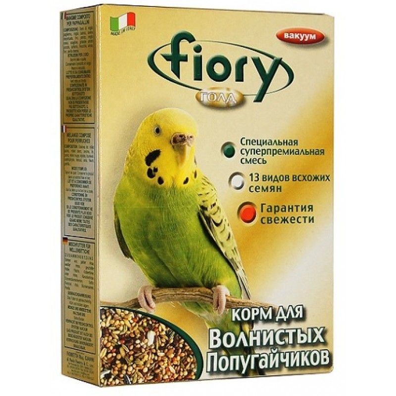 Fiory Oro Mix корм для попугаев 400 г 1