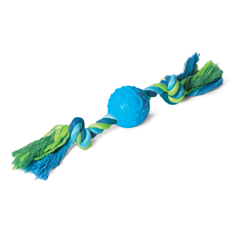Игрушка Triol Мяч с верёвкой для собак d50 290 мм 1