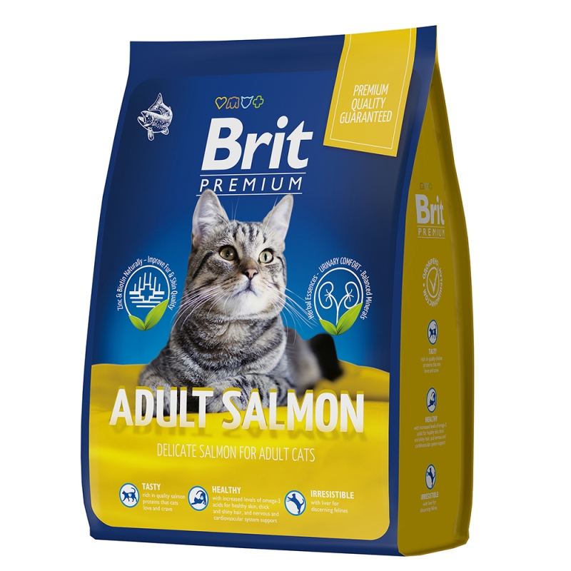 Brit Premium Cat Adult Лосось для кошек