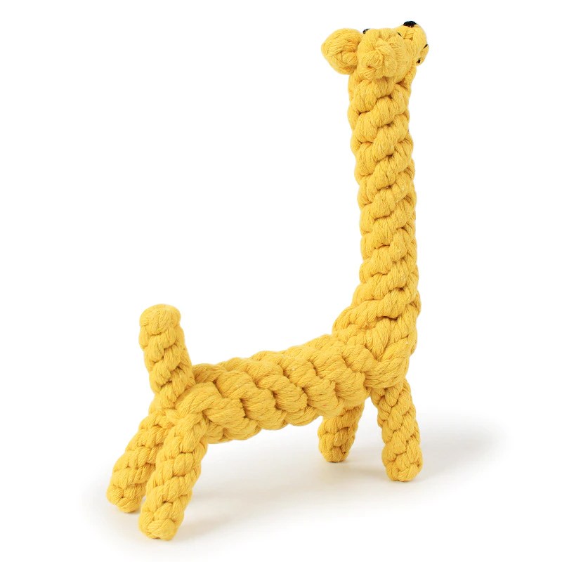 Игрушка Nunbell Жираф плетеный для собак 29х8.5 см 2