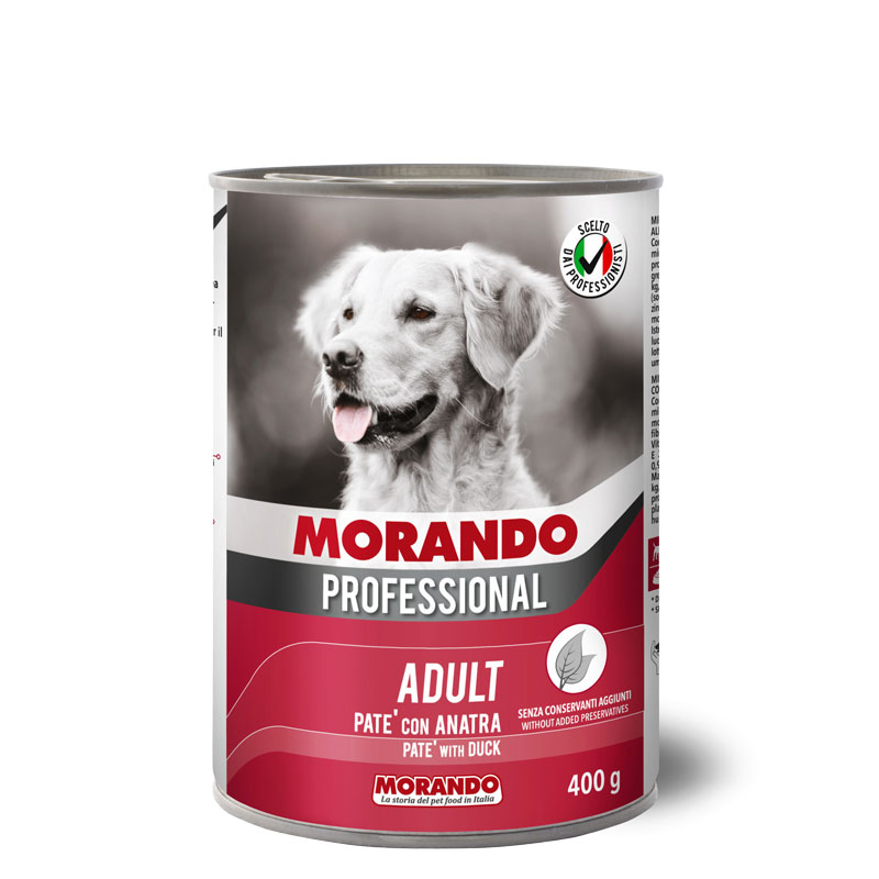 Morando Professional Утка паштет консерва для собак 400 г