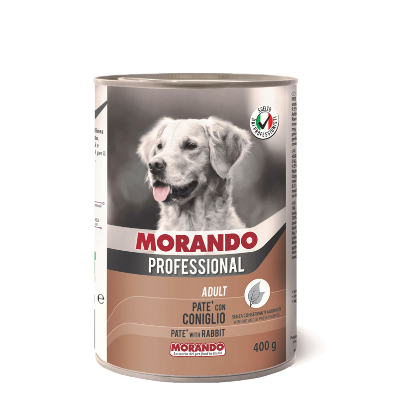 Morando Professional Кролик паштет консерва для собак 400 г