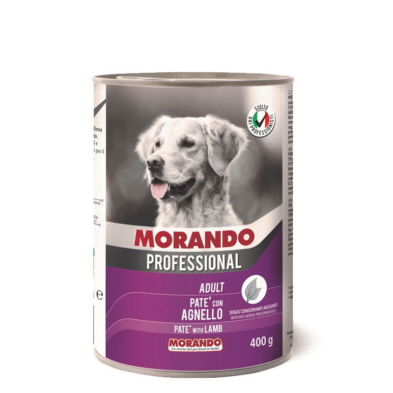 Morando Professional Ягненок паштет консерва для собак 400 г