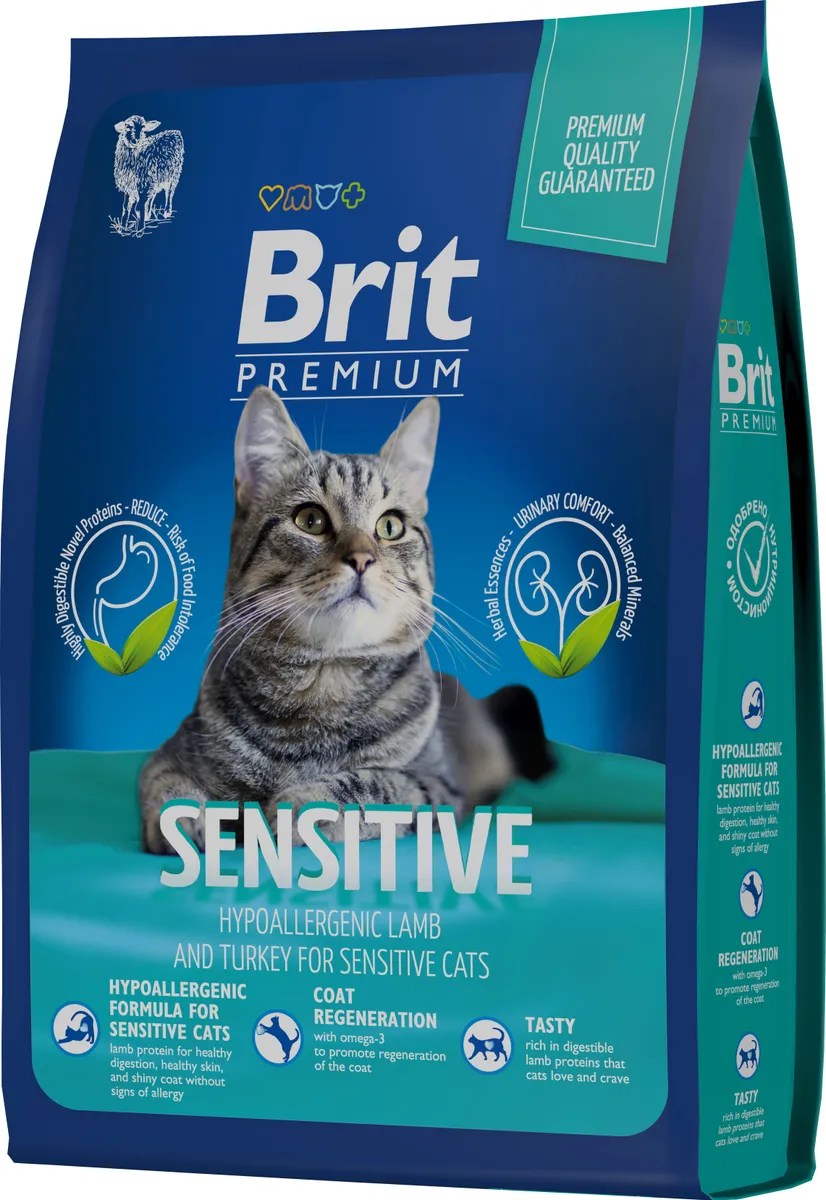 Brit Premium Cat Sensitive Ягненок для кошек