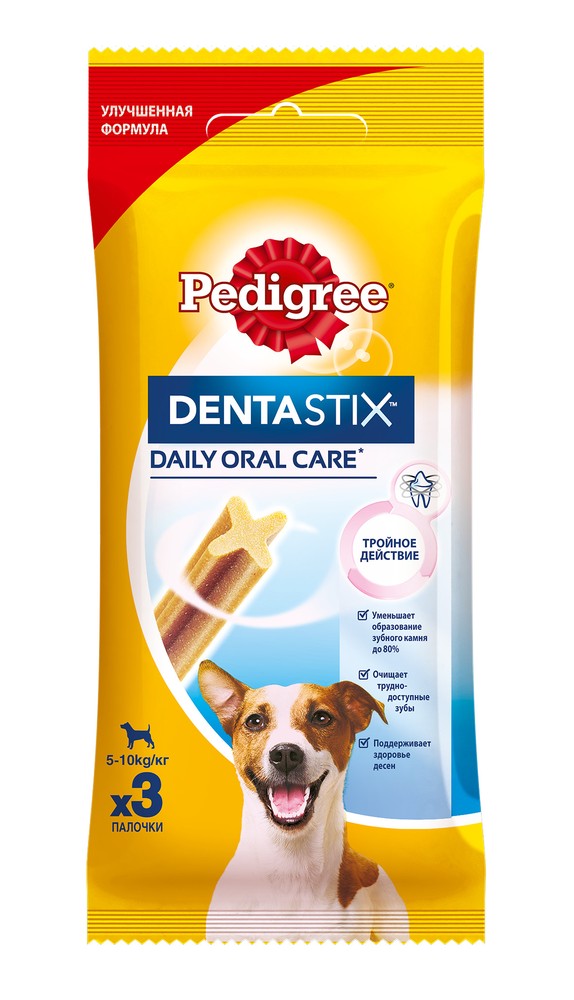 Лакомство Pedigree Dentastix для собак мелких пород 45 г 1
