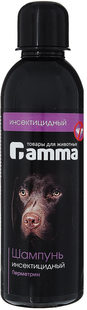 Шампунь Гамма Инсектицидный для собак 250 мл 1