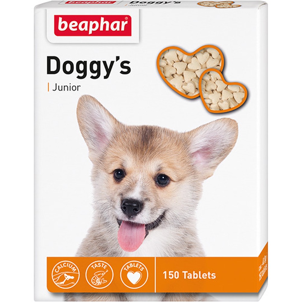 Beaphar Doggy's Junior витаминная добавка для щенков 150 шт 1