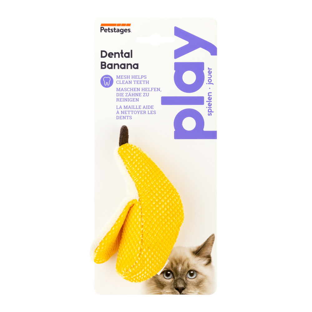 Игрушка Petstages Dental "Банан" для кошек  2