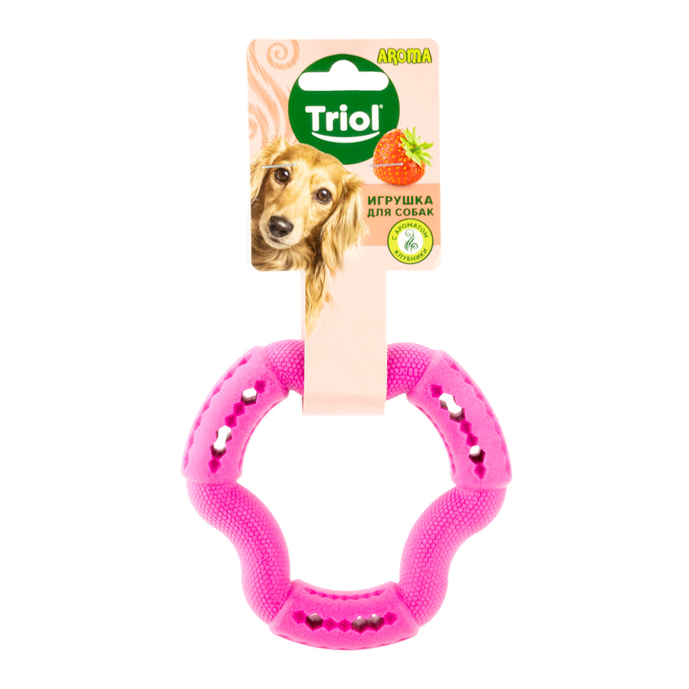 Игрушка Triol Гексагон для собак 12,3 см 3