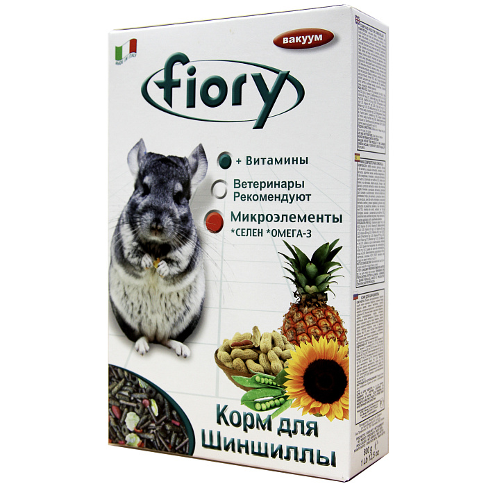 Fiory Cincy корм для шиншилл 800 г