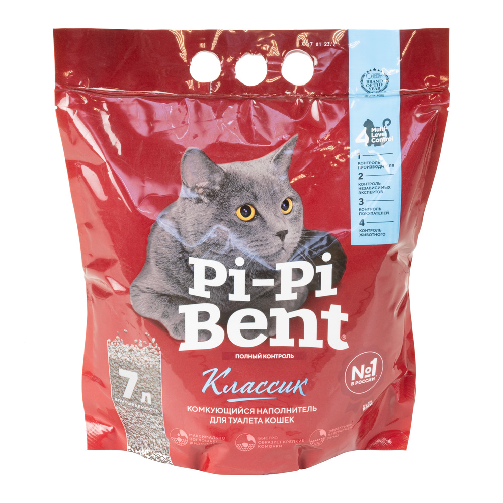 Наполнитель Pi Pi Bent классик комкующийся для кошек