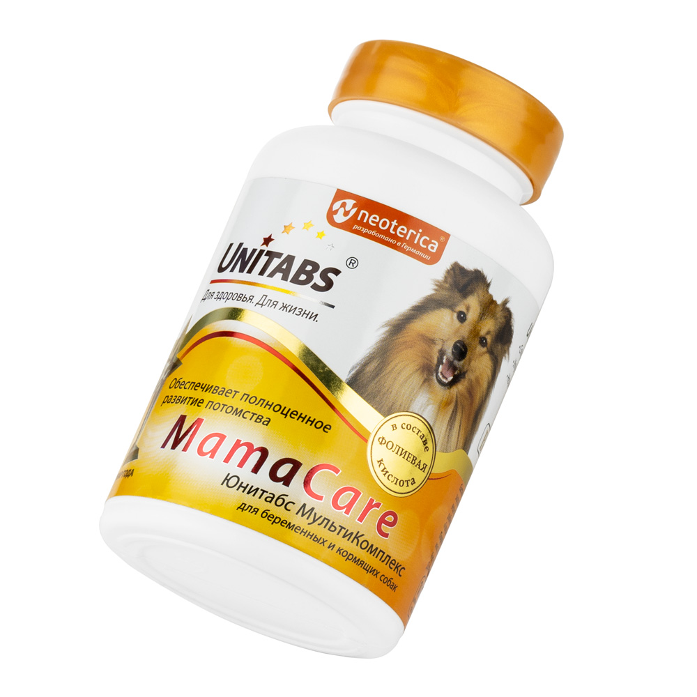 Unitabs Mama Care добавка витаминно-минеральная для беременных и кормящих собак 100 шт 2