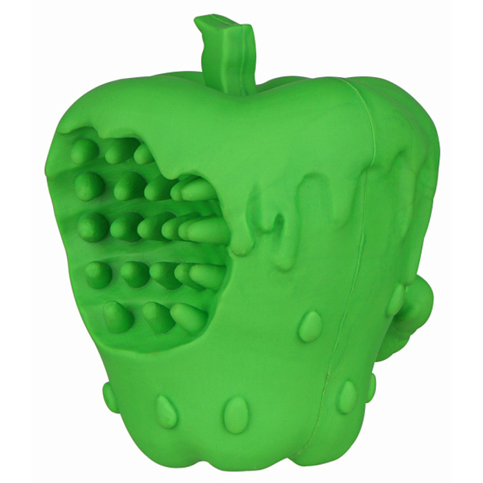 Игрушка Mr. Kranch Яблоко зеленое с ароматом курицы для собак 10 см