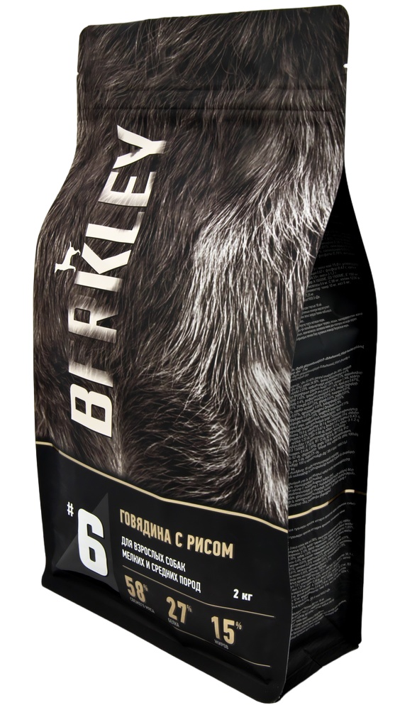 Berkley №6 Говядина/Рис для собак мелких и средних пород
