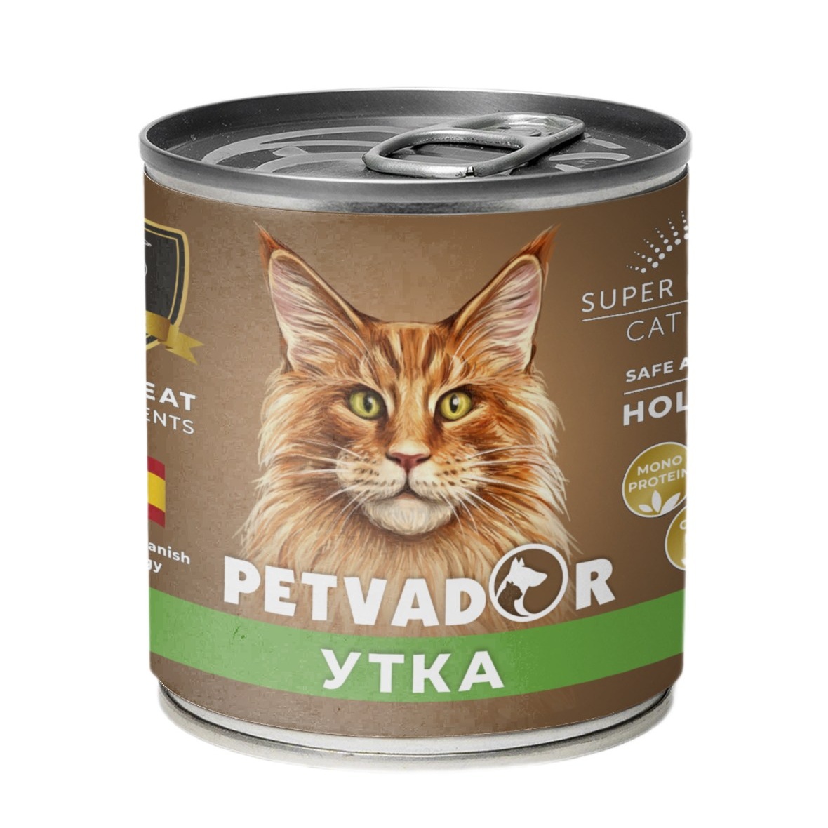 Petvador Утка консерва для кошек 240 г
