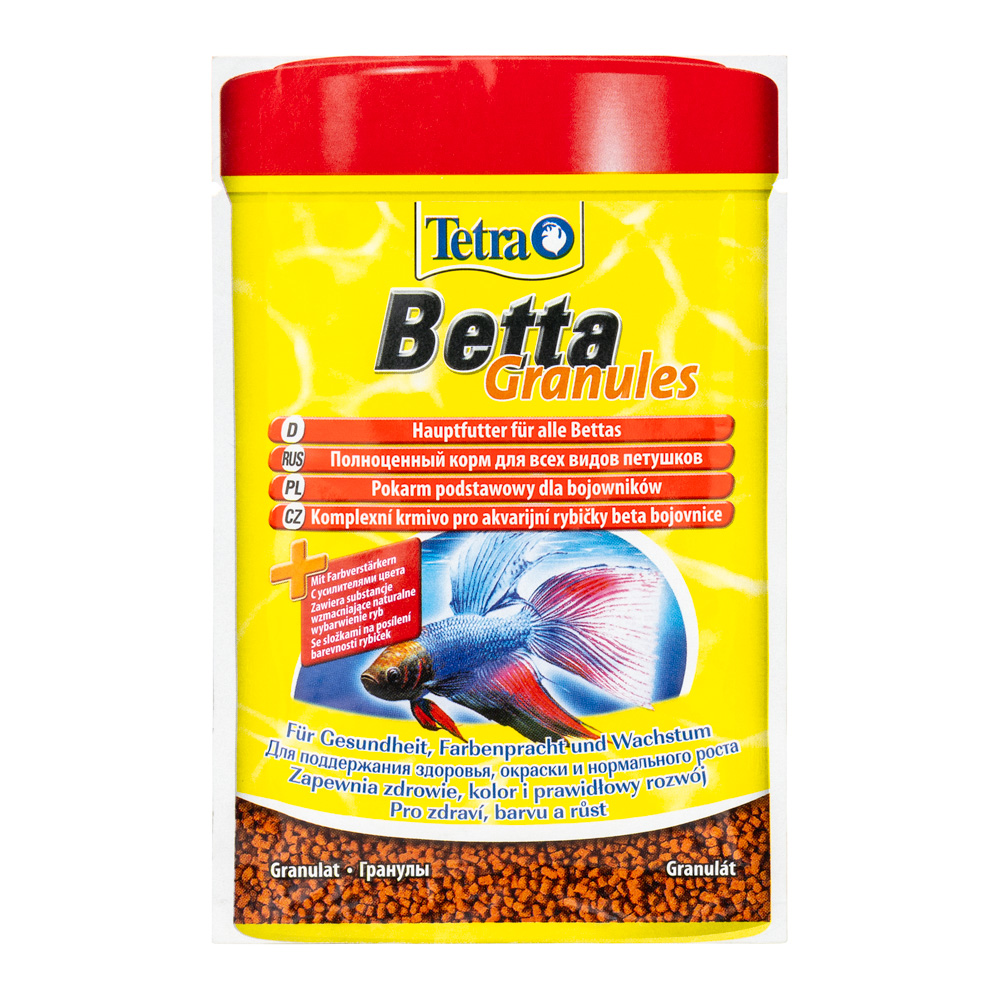 Tetra Betta Granules Корм для бойцовых и лабиринтовых рыб 5 г 1