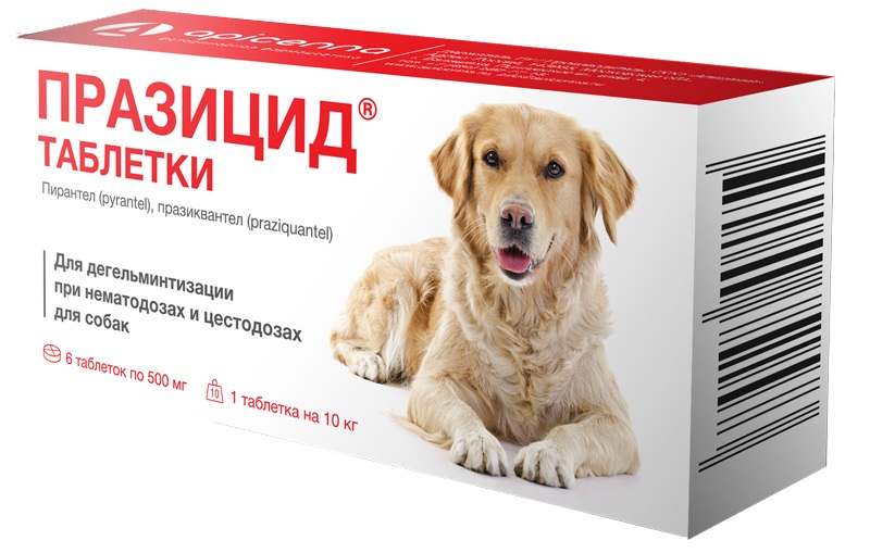 Празицид табл антигельминтик для собак 6 шт 1