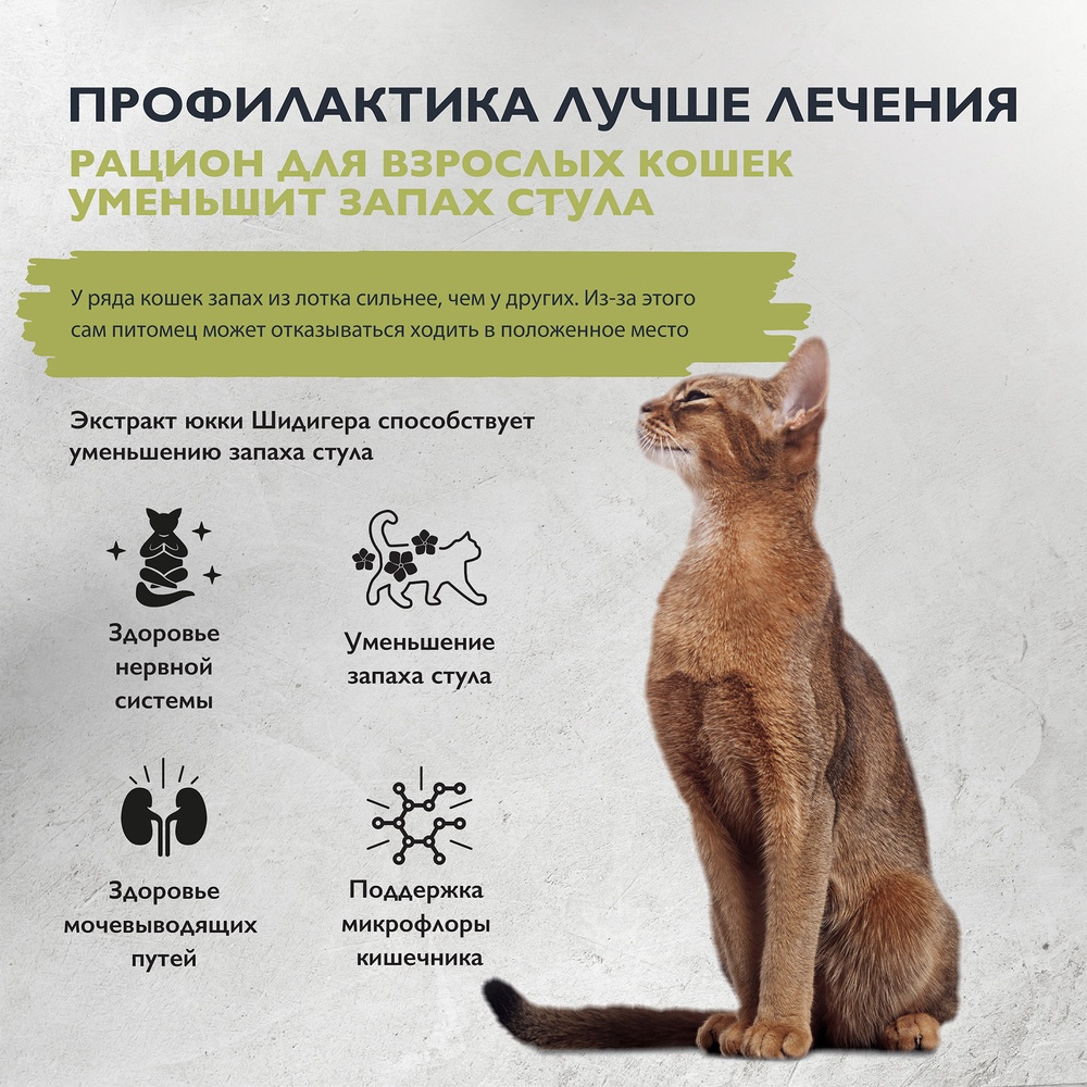 Brit Care Cat Indoor Stool Odour Reduction Индейка/Лосось для кошек 2