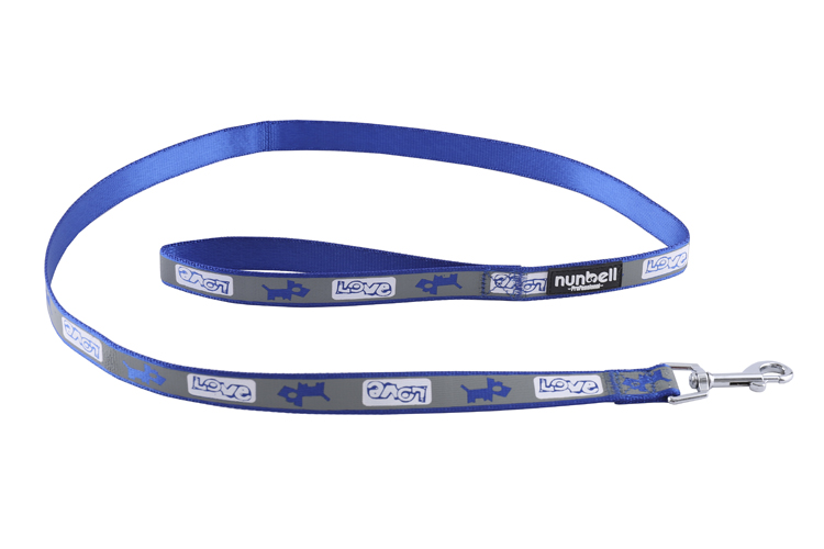 Поводок NUNBELL PD-M полиэстер микс для собак 2*120 см