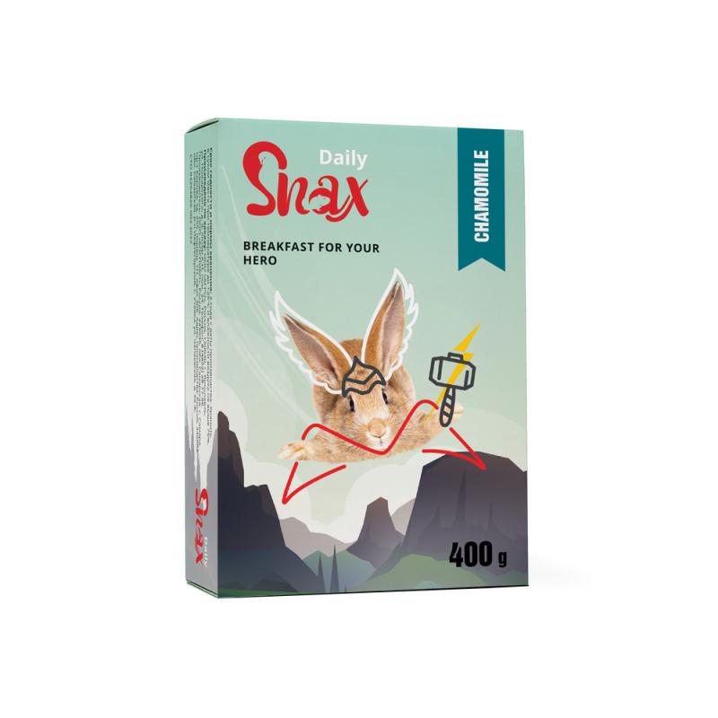 Snax Daily Корм коробка для кроликов 400 г