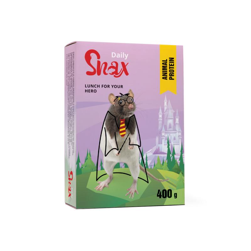 Snax Daily Корм коробка для крыс 400 г 1