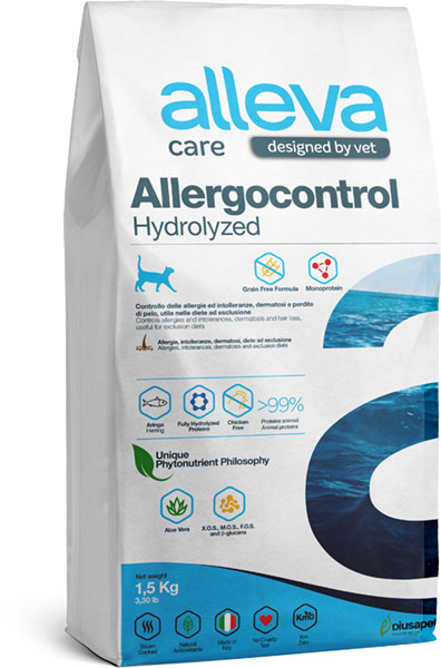 Alleva Care Allergocontrol для кошек 1,5 кг 1