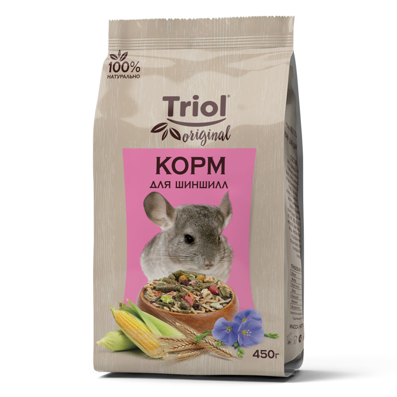 Triol Original корм для шиншилл 450 г