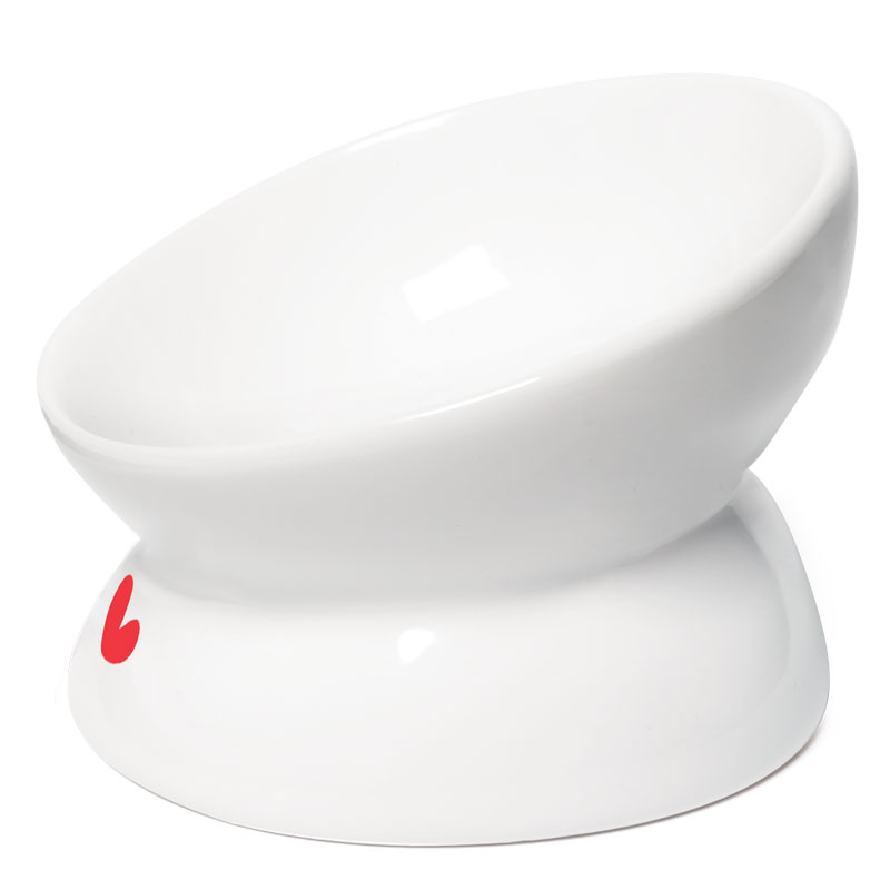 Миска Triol С любовью на ножке керамическая для животных 120 мл 3