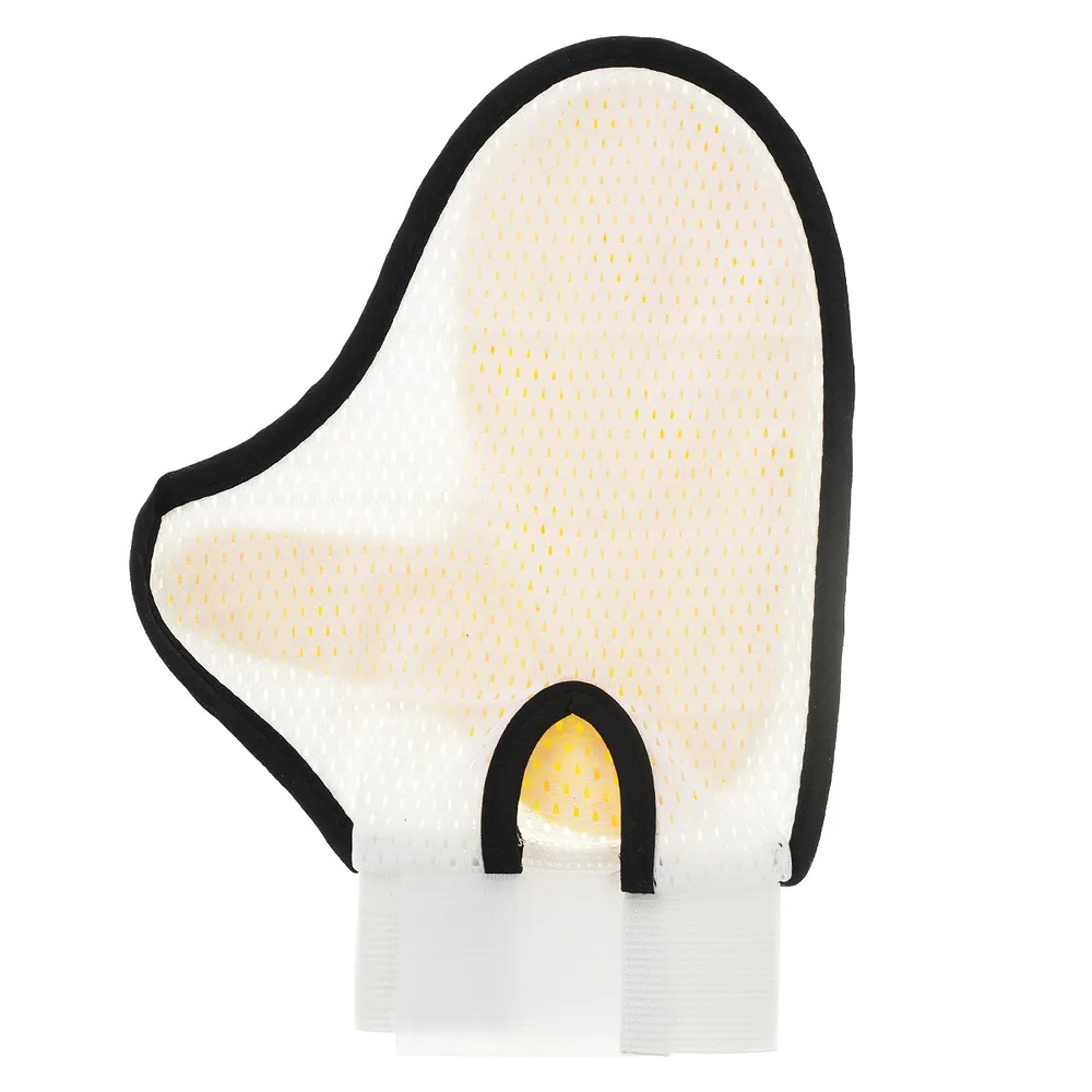 Рукавица ZooOne с шипами и сеткой для животных 2