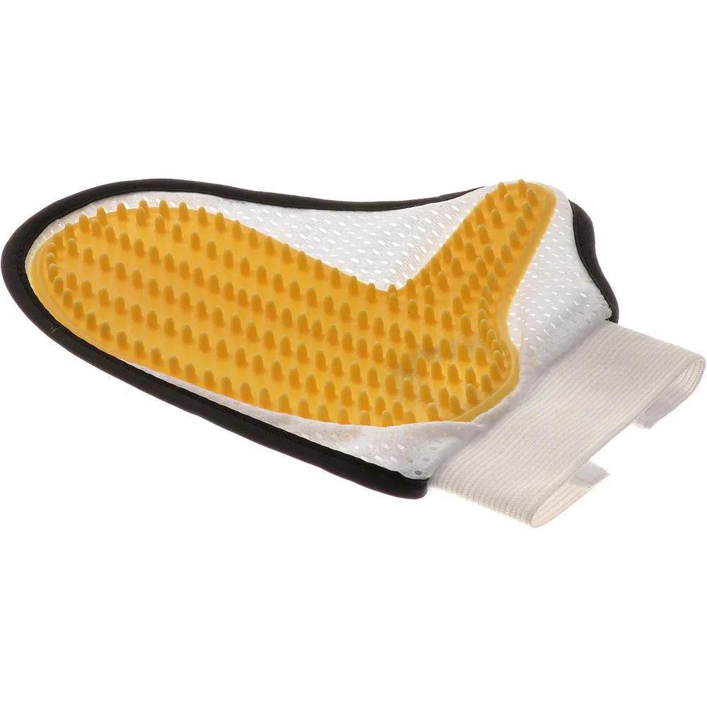 Рукавица ZooOne с шипами и сеткой для животных 3