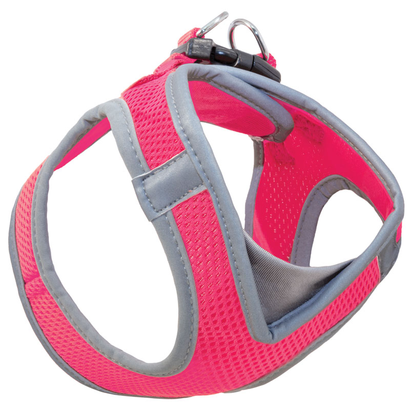 Шлейка-жилетка Triol нейлон малиновая для собак M 2