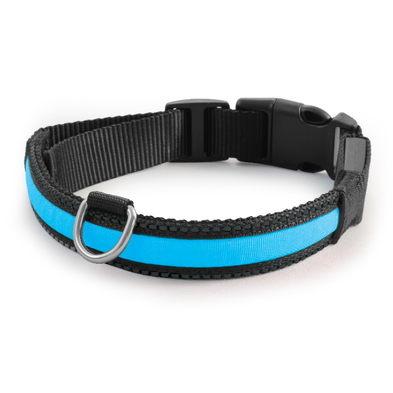 Ошейник Triol NIGHT CITY светодиодный синий L для собак 2,5*41-51 см