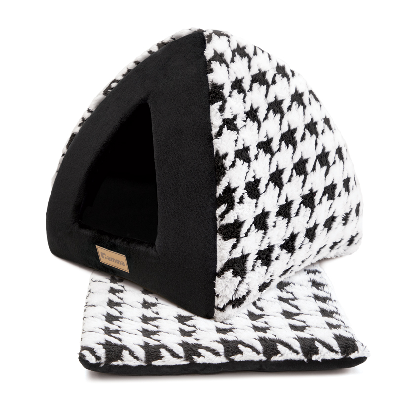 Вигвам Гамма Ласточка черный для животных 40*40*36 см  2