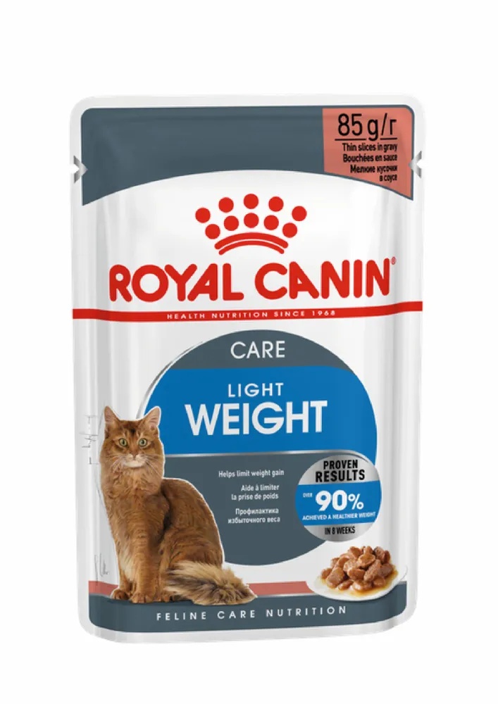 Royal Canin Light Weight Care в соусе пауч для кошек 85 г