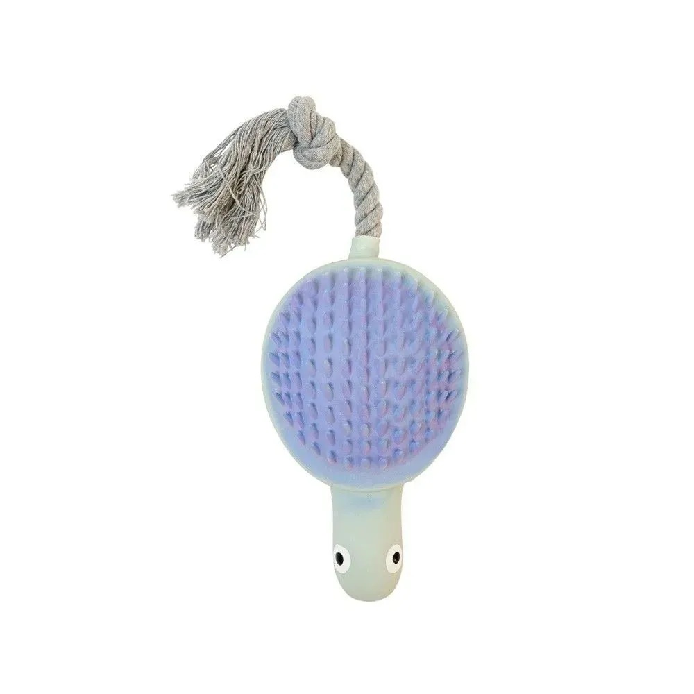 Игрушка ZooOne Черепаха с канатом латекс для собак 26 см 2