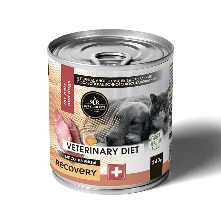 Secret For Pets Premium Recovery Мясо курицы/мясные субпродукты птицы конс. для животных 340 г