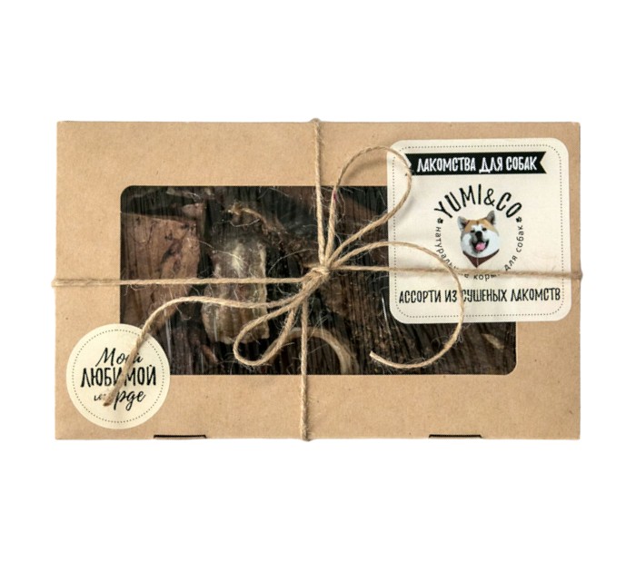 Лакомство YUMI&CO Ассорти из погрызушек № 2 для собак 150 г