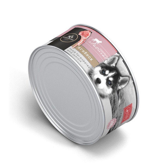 Secret Premium Ягненок консерва для щенков и юниоров 100 г