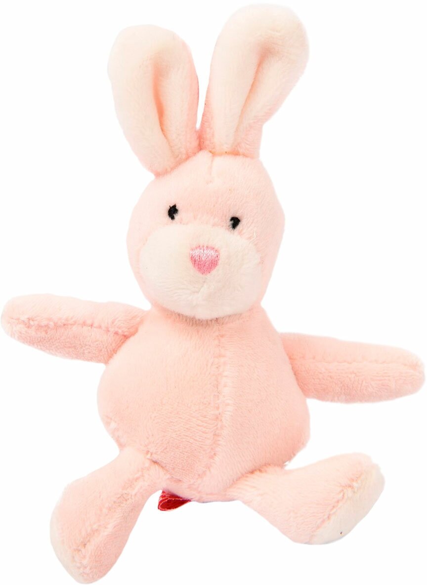 Игрушка GiGwi Dog Toys Заяц с пищалкой для собак 11 см