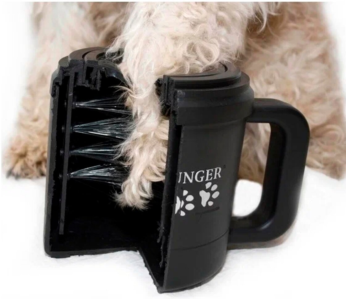 Лапомойка "Paw plunger" малая черная для собак 3